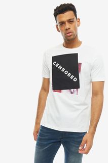 Футболка мужская DIESEL 00S019 0PATI 100 белая XL