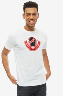 Футболка мужская DIESEL 00SXM1 0091A 100 белая XL