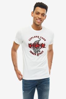 Футболка мужская DIESEL 00SZMI 0HARE 100 белая XL