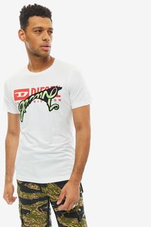 Футболка мужская DIESEL 00S015 0HARE 100 белая M