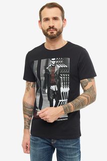 Футболка мужская Antony Morato MMKS01664-FA100189 9000 черная S