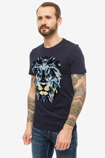 Футболка мужская Antony Morato MMKS01663-FA100189 7073 синяя S