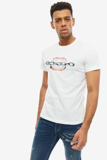 Футболка мужская DIESEL 00SXE0 0PATI 100 белая 2XL