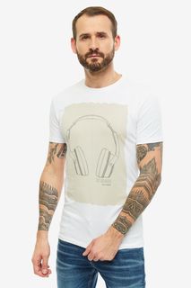 Футболка мужская Antony Morato MMKS01652-FA120001 1000 белая XL