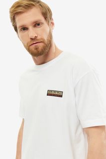 Футболка мужская Napapijri N0YIUH002 белая XL