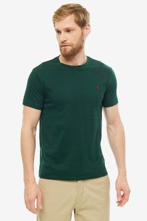 Футболка мужская Polo Ralph Lauren 710671438037 зеленая XL
