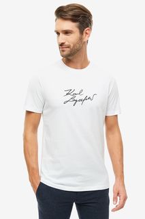 Футболка мужская Karl Lagerfeld 755041 592220 10 белая S