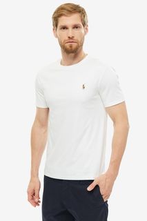 Футболка мужская Polo Ralph Lauren 710740727002 белая L