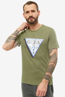 Футболка мужская Guess M94I64-K7NY0-DPJG хаки M