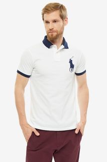Футболка мужская Polo Ralph Lauren 710766855003 белая S