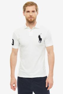 Футболка мужская Polo Ralph Lauren 710688970003 белая L