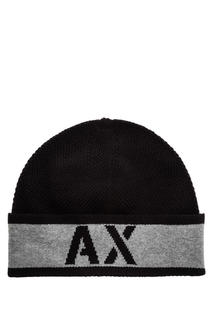 Шапка мужская Armani Exchange 6GZ42A синий ONE SIZE