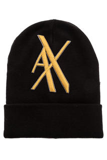Шапка мужская Armani Exchange 6GZ43A черный ONE SIZE