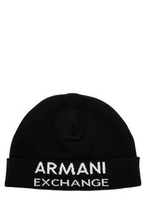 Шапка мужская Armani Exchange 6GZ41G черный ONE SIZE