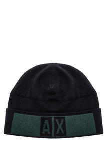 Шапка мужская Armani Exchange 6GZ41A синий ONE SIZE