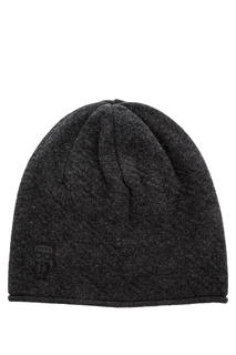 Шапка мужская Karl Lagerfeld 805601 592323 971 серый M