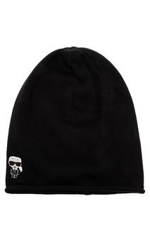 Шапка мужская Karl Lagerfeld 805601 592320 990 черный M