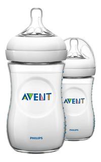 Детская бутылочка Philips Avent Natural SCF693/27, 260 мл, 2 шт., 1 мес.+