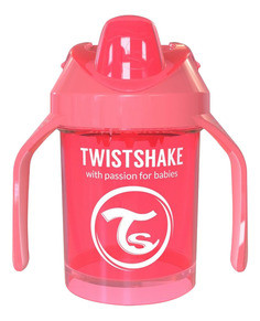 Поильник Twistshake Mini Cup 230 мл (с 4 мес) персиковый