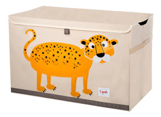 Ящик для хранения игрушек 3 sprouts Леопард