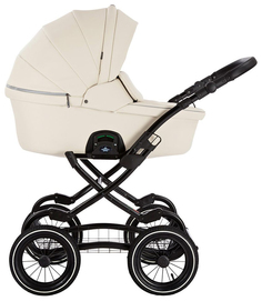 Коляска 2 в 1 Tutis Zippy Classic кожа крем
