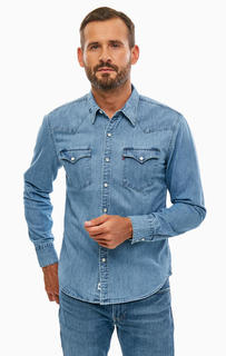 Рубашка мужская Levis 6581601160 синяя XL Levis®