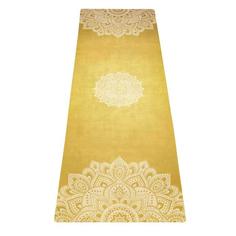 Коврик для йоги YogaDesignLab Travel Mat Mandala Gold (каучук, микрофибра) 1 мм
