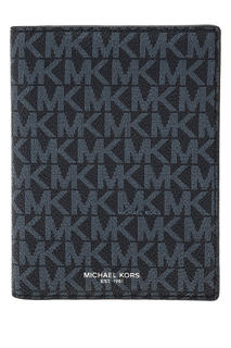 Обложка для паспорта мужская Michael Kors 39F9LGFV5B синяя