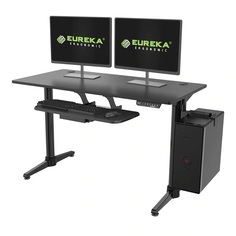 Компьютерный стол c электрической регулировкой по высоте Eureka EHD-I1, чёрный