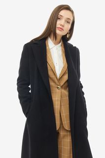 Пальто женское Pennyblack 10140419-6 черное 44 IT