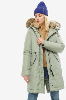 Парка женская Parajumpers MA37 зеленая XS