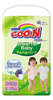 Трусики одноразовые 8-14 кг Cheerful L 48 шт. Goon 853460