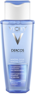 Шампунь Vichy Dercos Mineral Soft Fortifying 200 мл