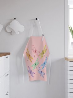 JoyArty Фартук кухонный регулируемый «Стрекозы во всей красе», универсальный размер