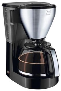 Кофеварка капельного типа Melitta Easytop Steel Black/Silver