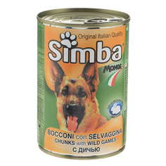 Консервы для собак Simba, дичь, 415г