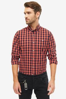 Рубашка мужская TOM TAILOR 1013888-19805 красная L