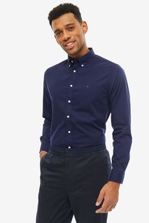 Рубашка мужская Tommy Hilfiger MW0MW10948 431 синяя XL