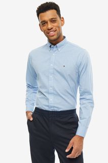 Рубашка мужская Tommy Hilfiger MW0MW10942 905 голубая 2XL
