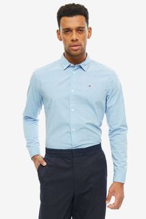 Рубашка мужская Tommy Jeans DM0DM06580 414 голубая L