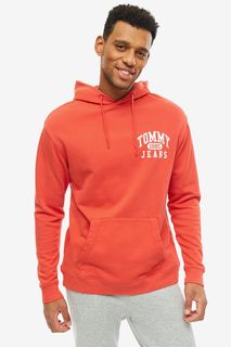 Толстовка мужская Tommy Jeans DM0DM06591 667 оранжевая L