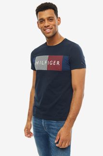 Футболка мужская Tommy Hilfiger MW0MW10829 403 синяя XL