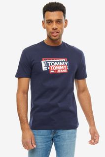 Футболка мужская Tommy Jeans DM0DM06498 002 синяя L