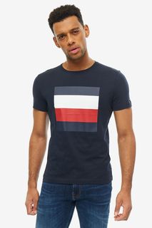 Футболка мужская Tommy Hilfiger MW0MW11405 403 синяя L