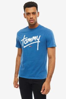 Футболка мужская Tommy Jeans DM0DM06478 432 синяя 2XL