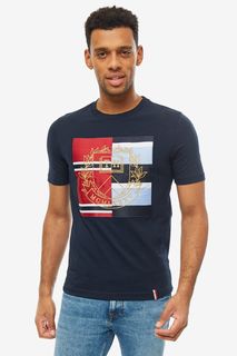 Футболка мужская Tommy Hilfiger MW0MW10821 403 синяя 2XL
