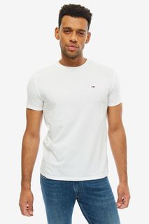 Футболка мужская Tommy Jeans DM0DM06539 100 белая 2XL