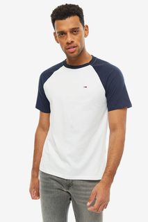 Футболка мужская Tommy Jeans DM0DM06545 002 белая S