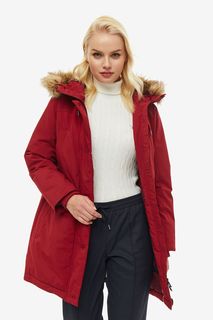 Пуховик женский GANT 4700095.617 бордовый S