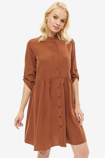 Платье женское COMMA 8T.908.82.5153 8756 коричневое 36 DE